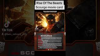 Rise Of The Beasts Scourge movie card