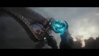 Godzilla vs mechagodzilla fight but with memes