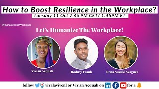 How to Boost Resilience in the Workplace?