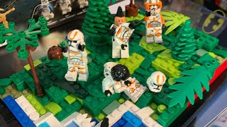 LEGO Star Wars 212th clones on the forest moon MOC