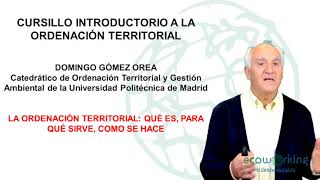 Extracto Introducción a la Ordenación Territorial. Domingo Gómez Orea