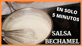 BECHAMEL AUTENTICO SABOR PARA LASAÑA , PASTICHO O CARBONARA, LA MEJOR!🔴