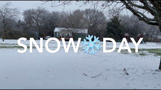 A Snow Day in Dallas