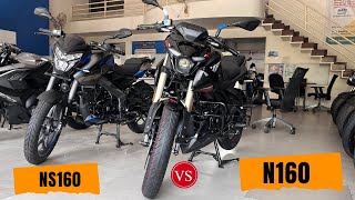 New Pulsar N160🤦‍♂️ VS Pulsar NS160🤯 Detailed Comparison Which One Is Better | MotoPreach