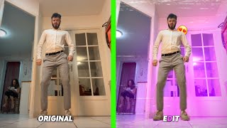 Original vs edit ✨ | Hugo Hilaire Tyla Dance Edit 🔥 | Pop Like This Pt 2 Slowed 😍 #edit #shorts