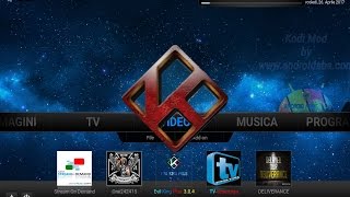 KODI 16/17: COME IMPOSTARE LO SFONDO DI KODI MOD