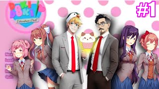 We sold our soul for a cupcake! Doki Doki Literature Playthrough | Pt1 | Virtual Shenanigans