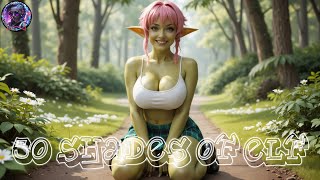 The elves are out to play [AI #Flux Art] #cute #beautiful #girl #elf #art  #hyperrealism #green #ai