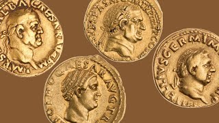 Negative Muon Analysis of Roman Gold from the "Year of the Four Emperors"