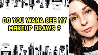 ORGANISING & DECLUTTER My Makeup Draw Collection