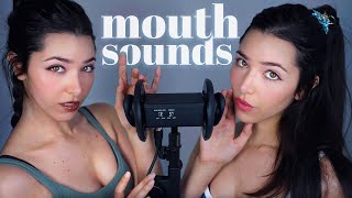 4K ASMR Twin Delicate Mouth Sounds ✨