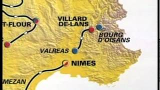 2004 Tour De France Route