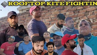 CLUB FIGHTING KITE FIGHTING ROOFTOP ZABARDAST MATCH पतंग GROUND KITE FLYING @kiteflyersomenghosh