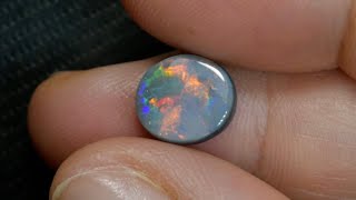 2.46 cts Dark Opal Lightning Ridge Solid Stone