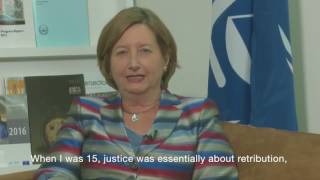 ICC President Silvia Fernández de Gurmendi - #whenIwas15 ICC campaign