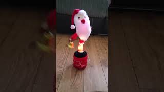 Animated Dancing Santa Cactus