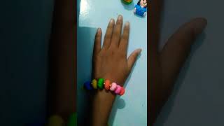 DIY super clay bracelet