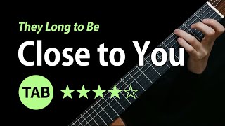 Close to You (Carpenters) - Tab & Lesson