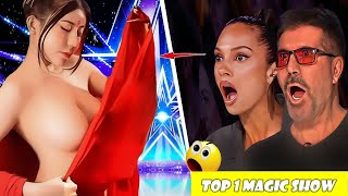 Sacred Riana's Spine-Chilling Magic Shocks Judges & Wins Golden Buzzer on AGT 2024