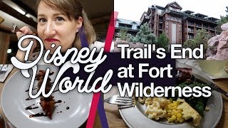 Trail's End with a Vegetarian! Disney World #11 | Fort Wilderness | thisNatasha | Oct 2018