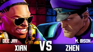 SF6 ▰ XIAN (Dee Jay) vs ZHEN (M. Bison) ▰ High Level Gameplay