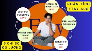 Hướng dẫn đánh giá Quảng cáo dựa vào ROI, CPP, AOV, CR và kinh nghiệm thực chiến Etsy Ads 2024