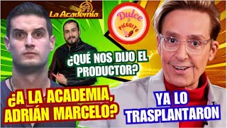 ¿Adrián Marcelo a La Academia? ¡Responde el productor!