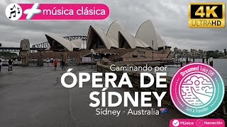 Ópera de Sídney: El edificio más famoso de Australia. Sídney, Australia 🇦🇺. 4k.