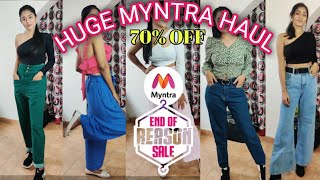 JEANS/ DENIMS for college going girls!!😻 Huge Myntra EOR Sale Haul Under 650/-