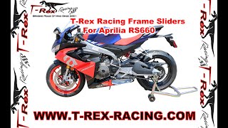 T-Rex Racing Frame Slider For Aprilia RS660