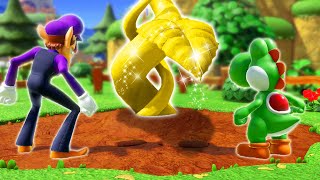 Can Yoshi WIN the GOLDEN PLANT? | Mario Party Superstars Minigames (Master Cpu)