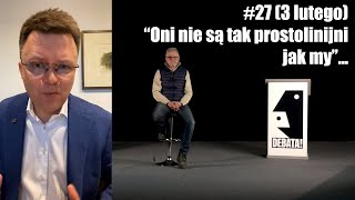 # 27 Hołownia: "Rozmawiać zawsze można"...