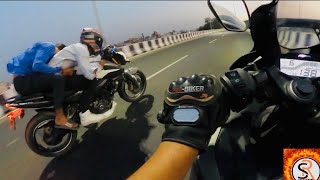 R15V3 Vs PULSAR NS200 / HIGHWAY BATTLE / TOP END / SHORT RIDE