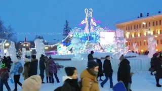 Новый Год ТОМСК Ледовый Городок