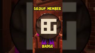 DOORS: How To Get GROUP MEMBER BADGE #shorts #roblox #doors