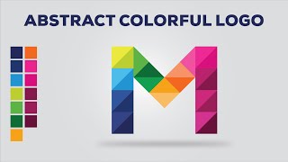 Adobe Illustrator | Colorful Abstract Logo Design