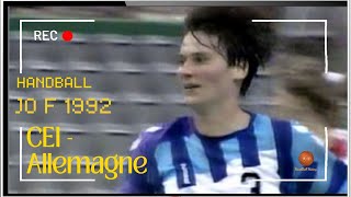 CEI Allemagne F 1992 | JO Barcelone handball  🤾‍♂️