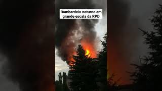 Bombardeio noturno em grande escala da RPD: cidades estão queimando