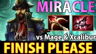 Miracle Kunkka- Dota 2: Finish Please @ vs Mage & Xcalibur