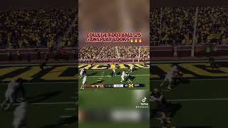 COLLEGE FOOTBALL 25 LOOKS INSANE!#ncaa #collegefootball #collegefootball25 #ncaafootball #ncaa25 #EA