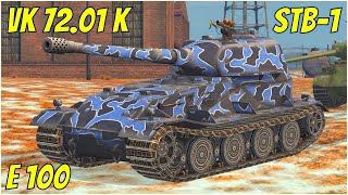 VK 72.01 K, STB-1 & E 100 ● WoT Blitz