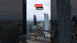 Beautiful View of Warsaw 🇵🇱😲 #short #shorts #poland #warszawa #warsaw #polska #view #travel #vlog