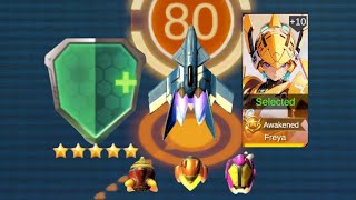 BURNING DRONES ONLY LV 80: Syren, Health Armor, Freya, 2 Ground- 2 Arial Gems Wing Fighter