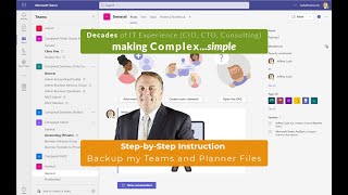 Setup once, Rest easy - Always: Backup my Teams and Planner Files with Flow [20223.1544]