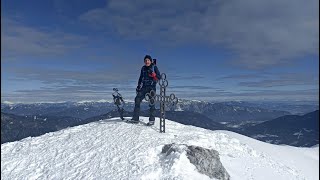 Cima del Cacciatore m.2071.Alpi Giulie Occidentali.Friuli