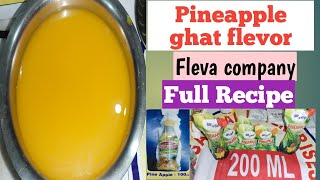 Pineapple ghat flevor juice Recipe | Pineapple juice | Aggarwal juice pouches | Bottle shape pouch