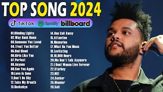 The Weeknd, Adele, Dua Lipa, Maroon 5, Rihanna, Ed Sheeran, Bruno Mars - Billboard Top 50 This Week