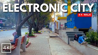 BANGALORE 4K Walking Tour  - Silicon Valley of INDIA |  Electronic City  [4K Ultra HD/60fps]