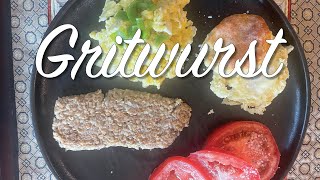 Gritwürst (German Sausage)