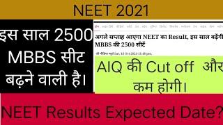 NEET 2021||इस साल MBBS Sheetसीट बढ़ने वाली है। Neet Results Expected Date?